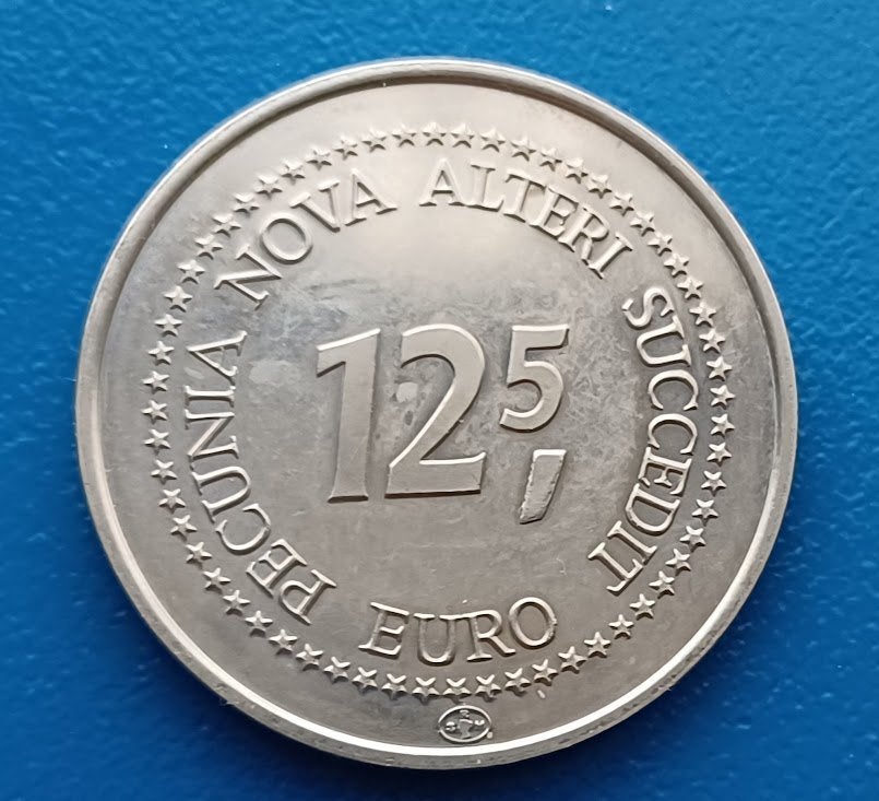 Penning Pea Alteri Succedit Nederland 12,5 euro (a), Postzegels en Munten, Penningen en Medailles, Verzenden, Overige materialen