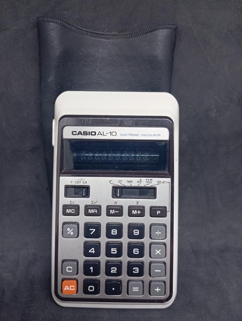 vintage Casio AL-10 rekenmachine 1975, Diversen, Ophalen