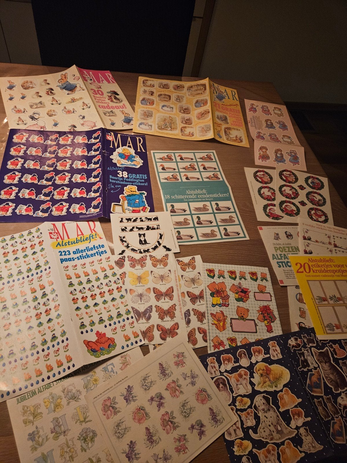 Margriet stickers, Ophalen of Verzenden