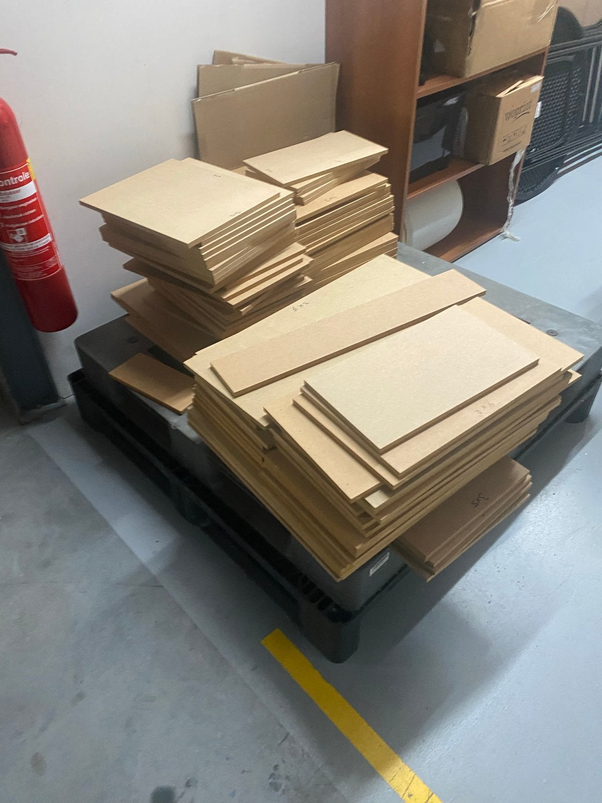 MDF platen 12 mm, diverse maten, Doe-het-zelf en Verbouw, Hout en Planken, Ophalen, Gebruikt, Minder dan 25 mm, Plank