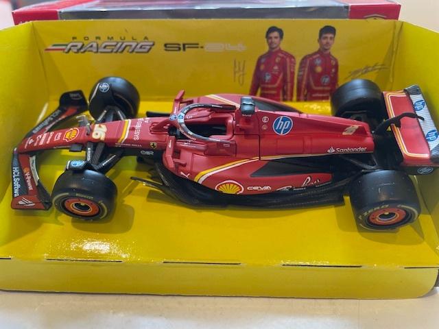 Ferrari SF-24 C. Leclerc 2024, Ophalen of Verzenden, Zo goed als nieuw, Formule 1