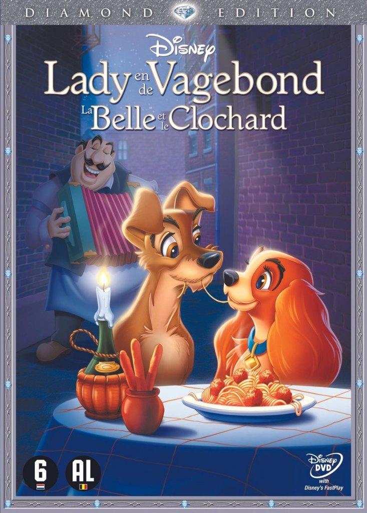 Lady en de Vagebond (Diamond Edition) DVD, Europees, Tekenfilm, Verzenden, Alle leeftijden