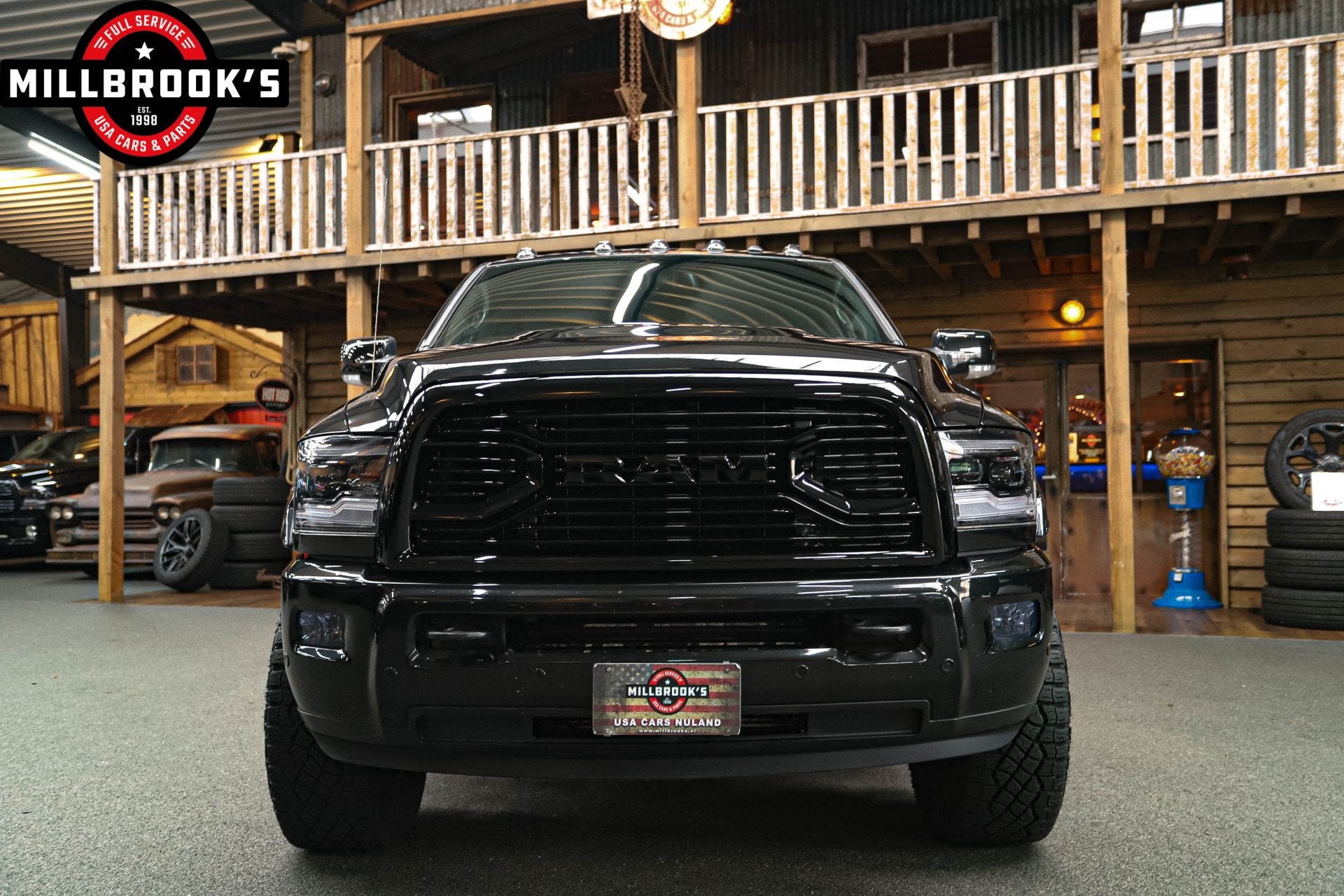 Dodge Ram 2500 limited 6.7L Cummins Black Edition Uniek, Wid, Auto's, Bestelauto's, Automaat, Euro 5, Zwart, Zwart