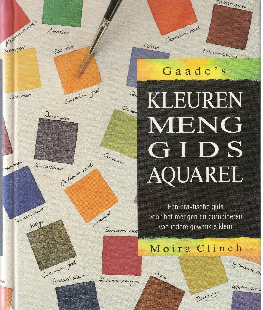 Moira Clinch, Kleurenmenggids aquarel, Ophalen of Verzenden, Gelezen