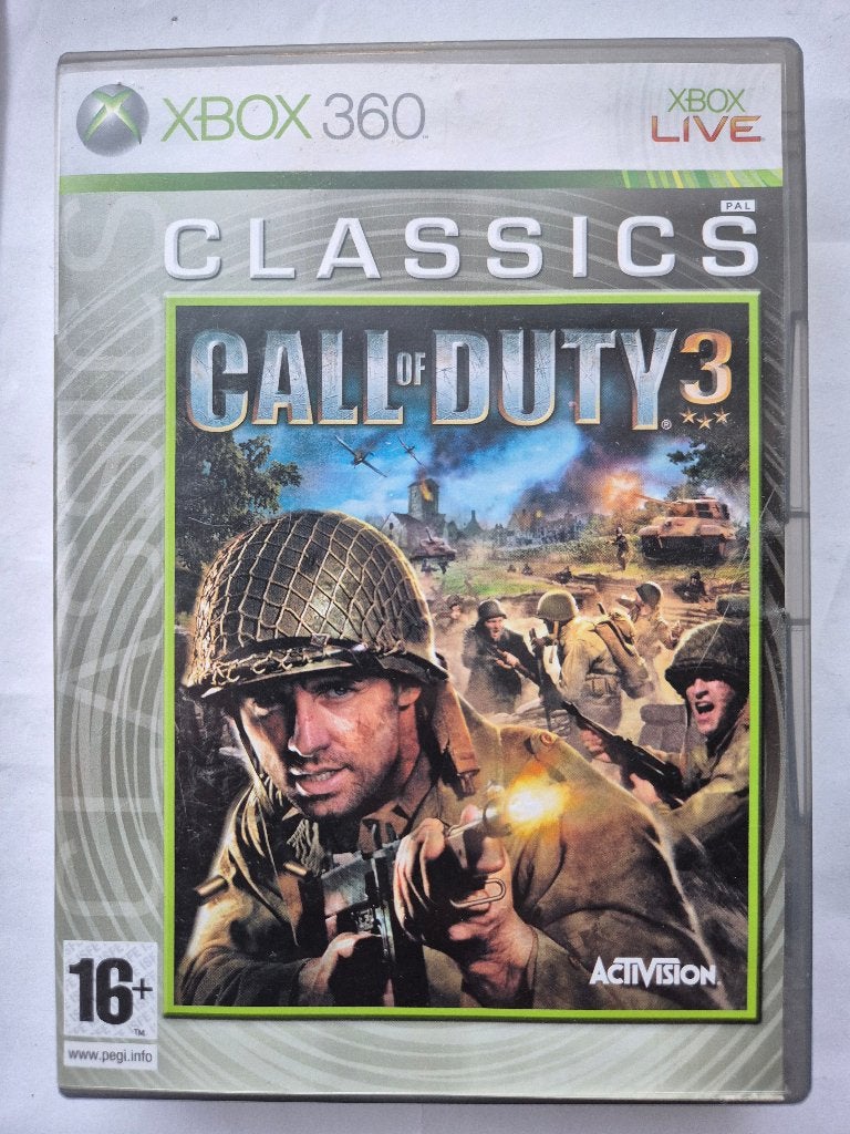 CALL of DUTY 3, Gebruikt, 1 speler, Racen en Vliegen, Ophalen of Verzenden