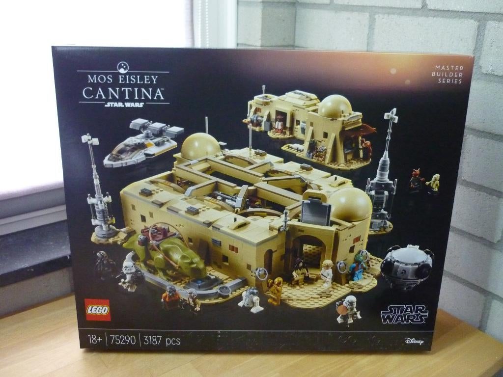 Lego 75290 Mos Eisley Cantina Star Wars. Nieuw!!, Ophalen of Verzenden, Nieuw, Complete set, Lego
