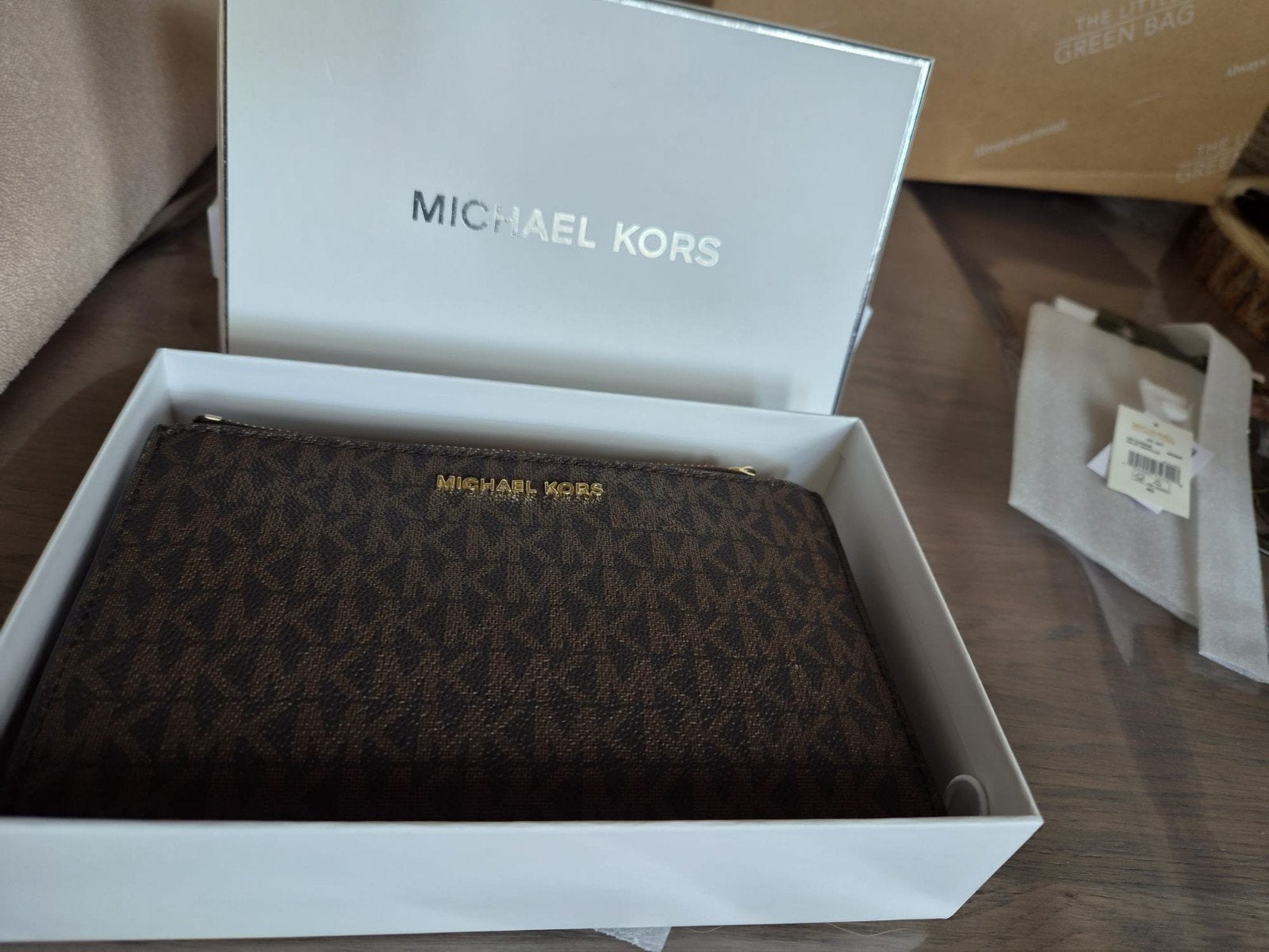Michael Kors portemonnee - Zo goed als nieuw, Sieraden, Tassen en Uiterlijk, Portemonnees, Ophalen of Verzenden, Zo goed als nieuw