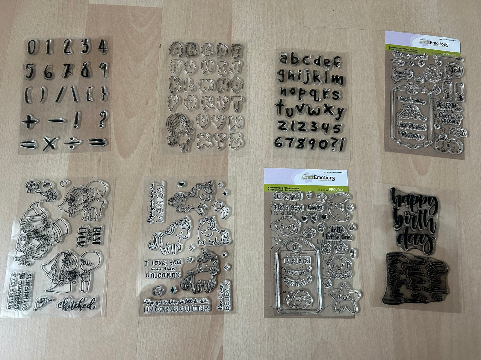 Stempel pakket, Ophalen of Verzenden, Zo goed als nieuw, Houten stempel