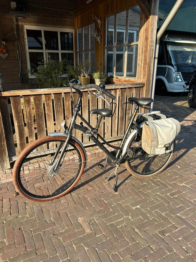 Cortina damesfiets met kinderzitje, 53 tot 56 cm, Ophalen of Verzenden, Gebruikt, Versnellingen