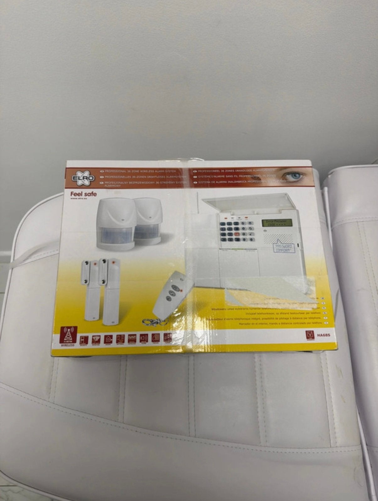 Elro feel safe professional 36 zone wireless alarm system, Doe-het-zelf en Verbouw, Alarmsystemen, Ophalen of Verzenden, Zo goed als nieuw