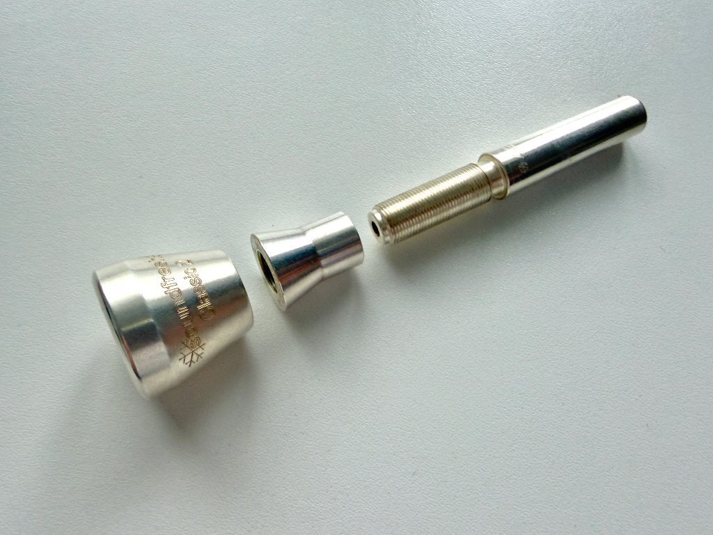 Soundfresh Classic 2 trompet mondstuk, Ophalen of Verzenden, Zo goed als nieuw, Bes-trompet