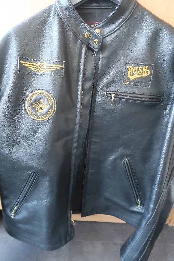 Rush - Clockwork Angels Leren Jas, Verzenden, Zo goed als nieuw, Kleding
