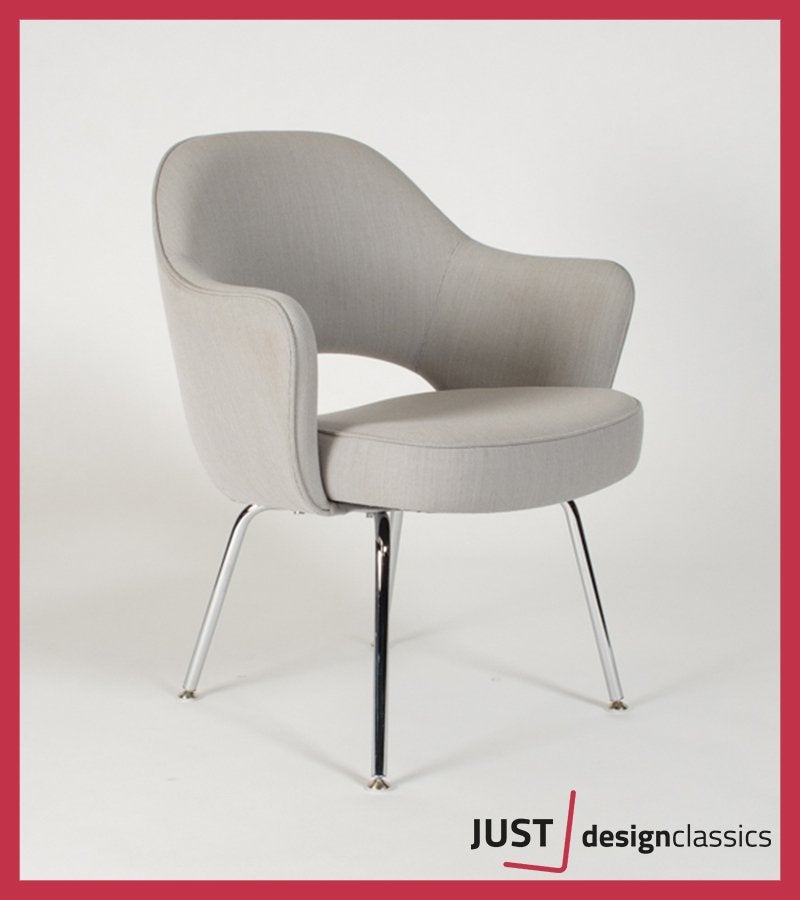 Knoll Saarinen Executive Arm Chair Grijs, Huis en Inrichting, Fauteuils, Niet ingevuld, Niet ingevuld, Niet ingevuld
