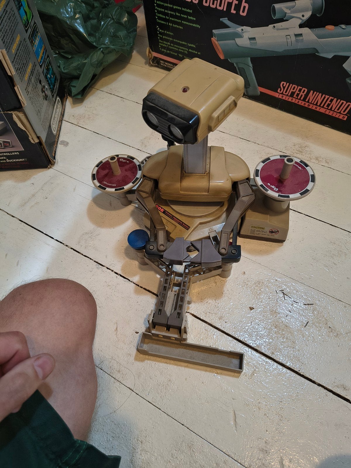 Nintendo 8bit NES R.O.B. Robotic Operating Buddy, Ophalen of Verzenden