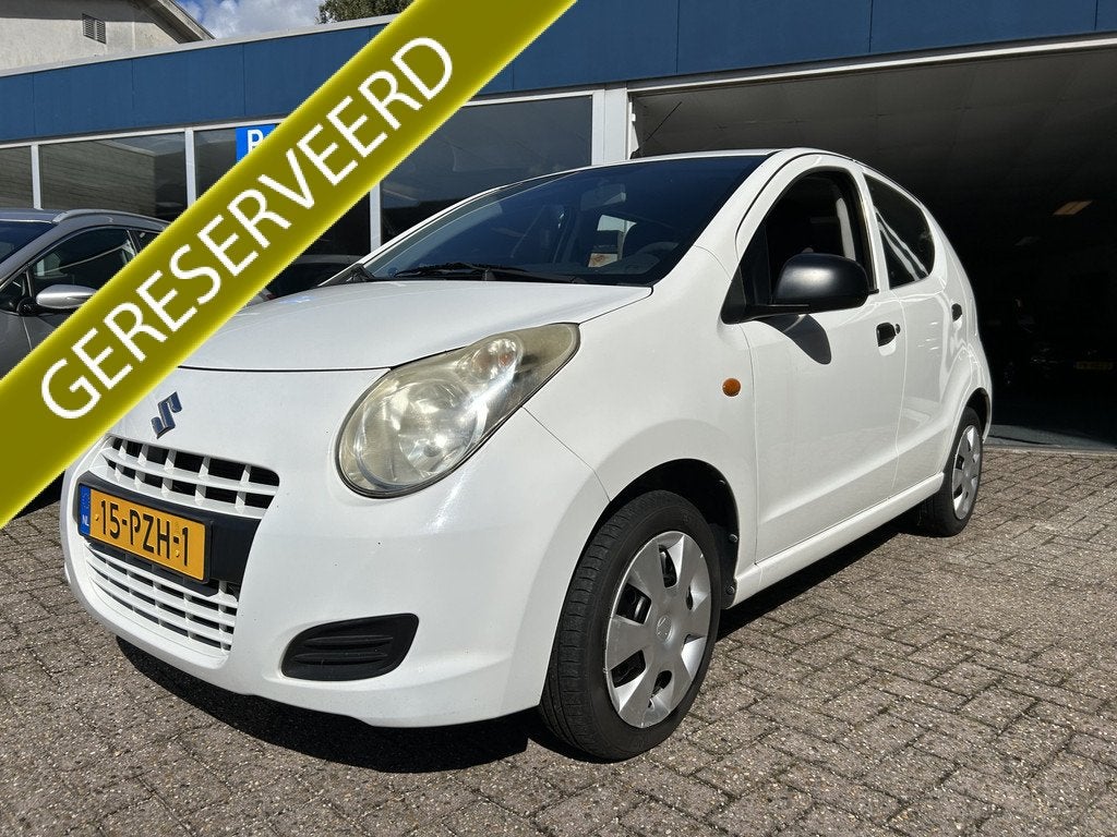 Suzuki Alto 1.0 Comfort Plus 5 deurs airco apk 127 dkm!, Voorwielaandrijving, Euro 5, Stof, Gebruikt
