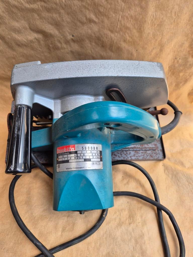 Makita 5900BR Cirkelzaag – 1750W – Ø235mm, Ophalen, Gebruikt, Cirkelzaag, Makita