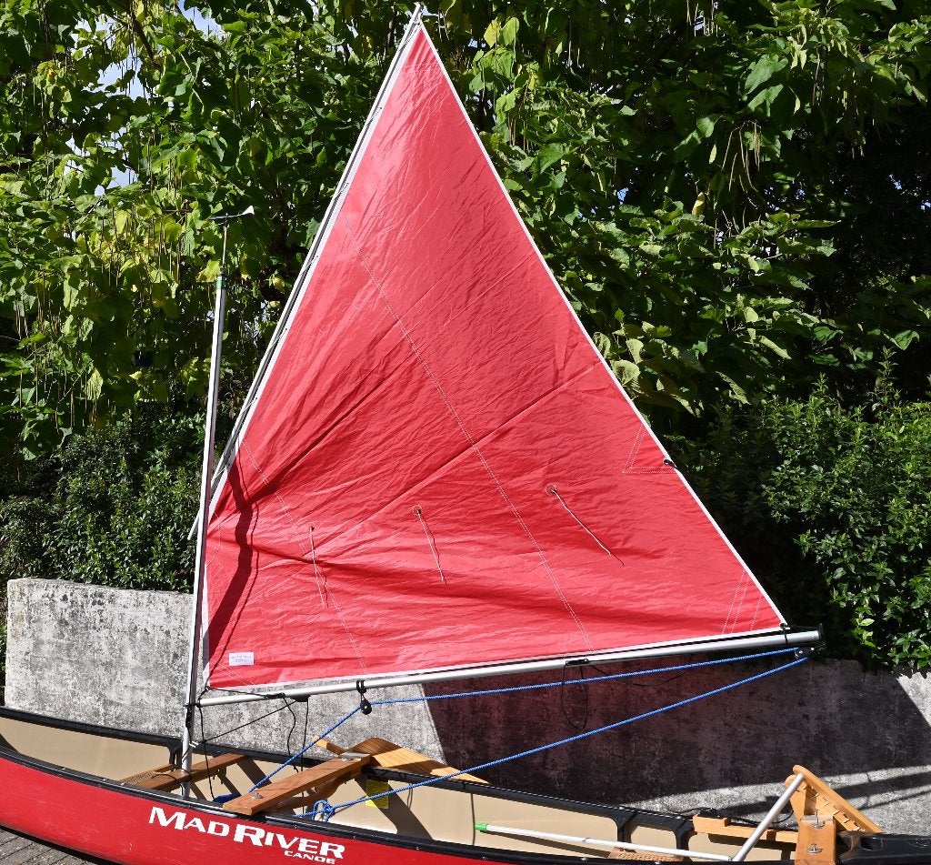 Mad River Explorer 15 RX én Solway Dory zeil, Watersport en Boten, Ophalen, Gebruikt, Twee personen, Canadese kano of Open kano