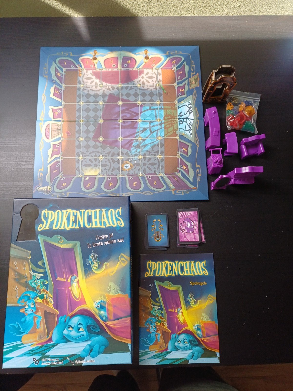 Spel Spokenchaos, Drie of vier spelers, Ophalen of Verzenden, Gebruikt, Letheia