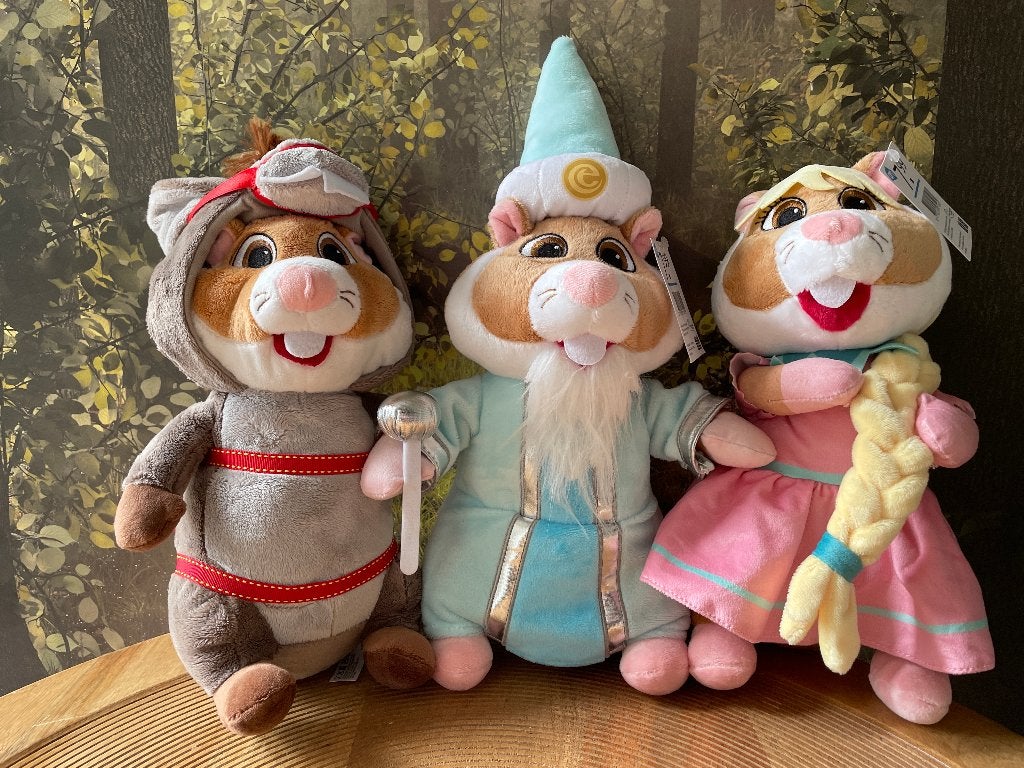 3 Efteling hamsters, Ophalen of Verzenden, Zo goed als nieuw, Overige typen, Albert Heijn