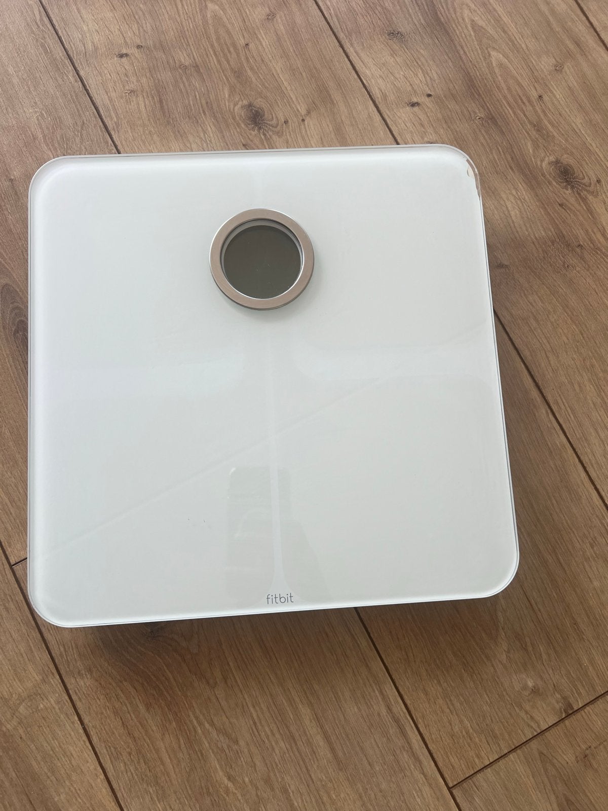 Fitbit Aria 2 Personenweegschaal - Wit, Witgoed en Apparatuur, Weegschalen, Gebruikt, 100 kg of meer, Ophalen of Verzenden, Digitaal