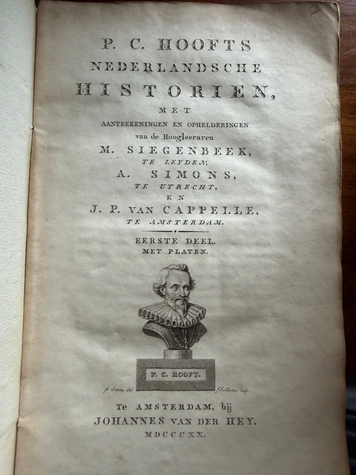 P.C. Hooft's Nederlandsche Historiën - Acht delen (1820), Ophalen of Verzenden
