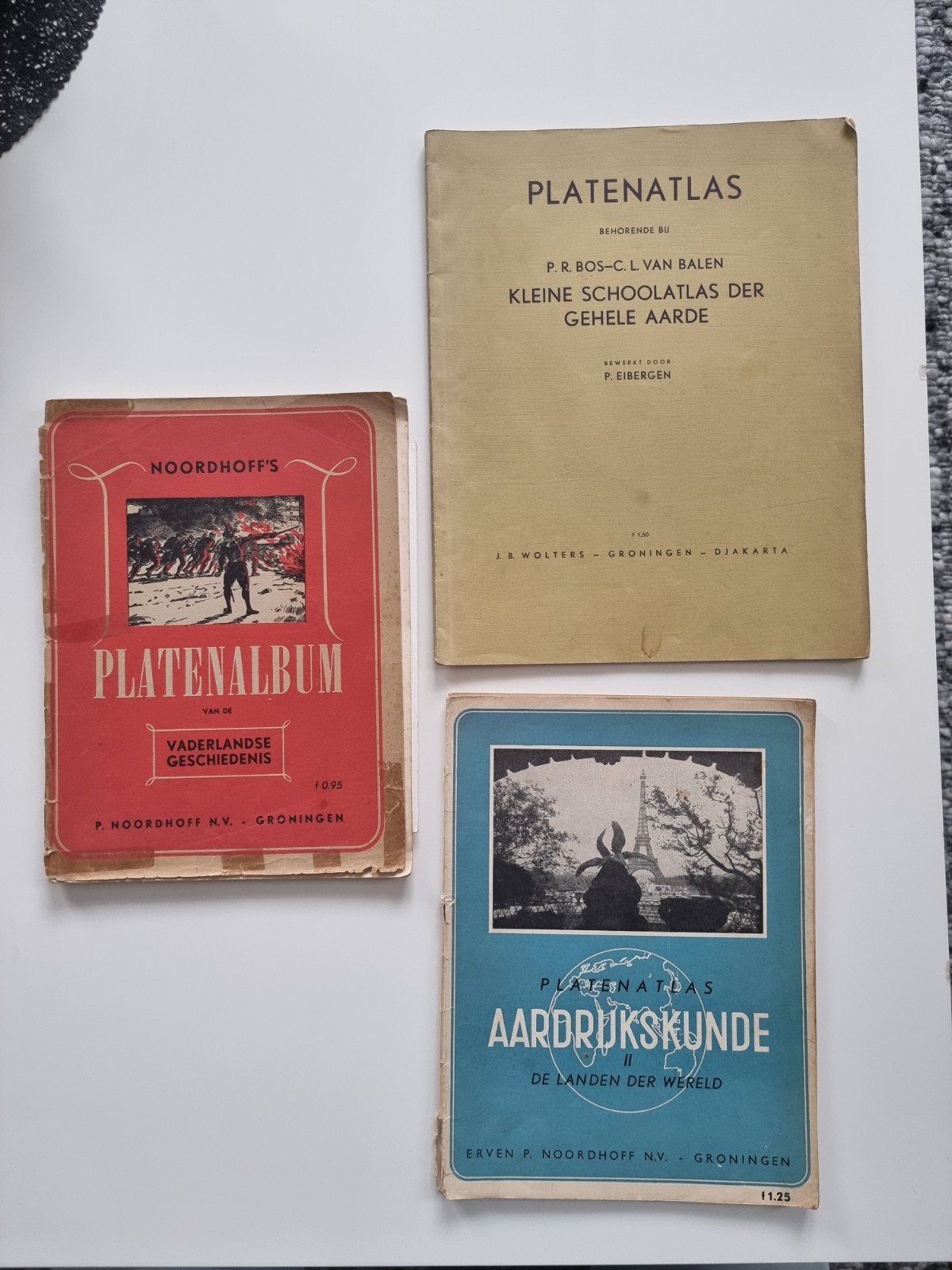 3 x oud platenalbum, Antiek en Kunst, Antiek | Boeken en Bijbels, Ophalen of Verzenden