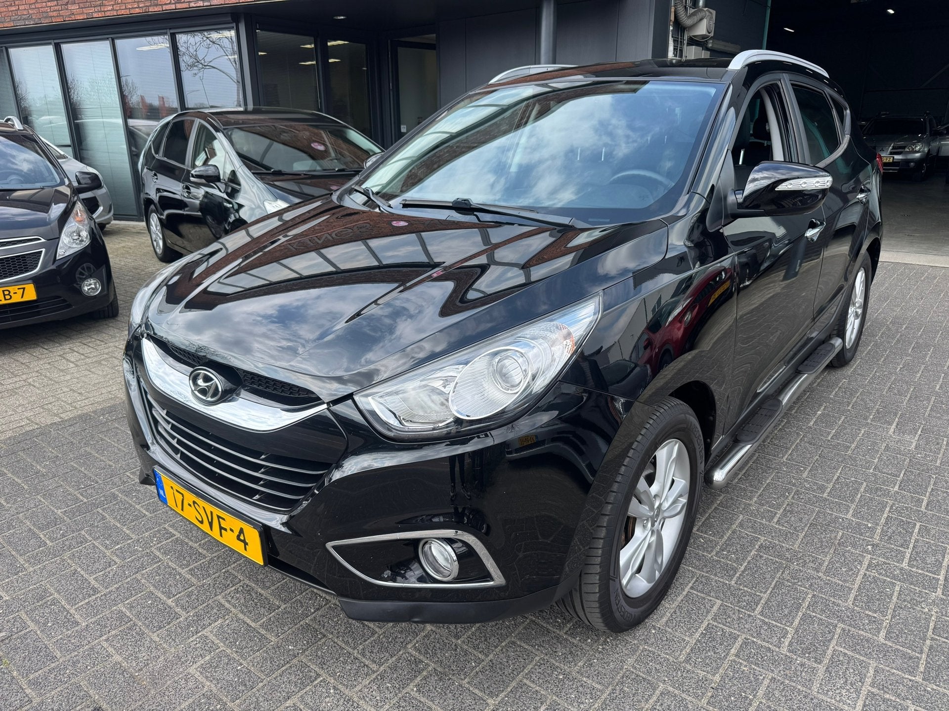 Hyundai Ix35 2.0i Style AUTOMAAT CLIMA CRUISE NW OH+ APK ORI, Auto's, Gebruikt, 4 cilinders, Leder en Stof, Origineel Nederlands