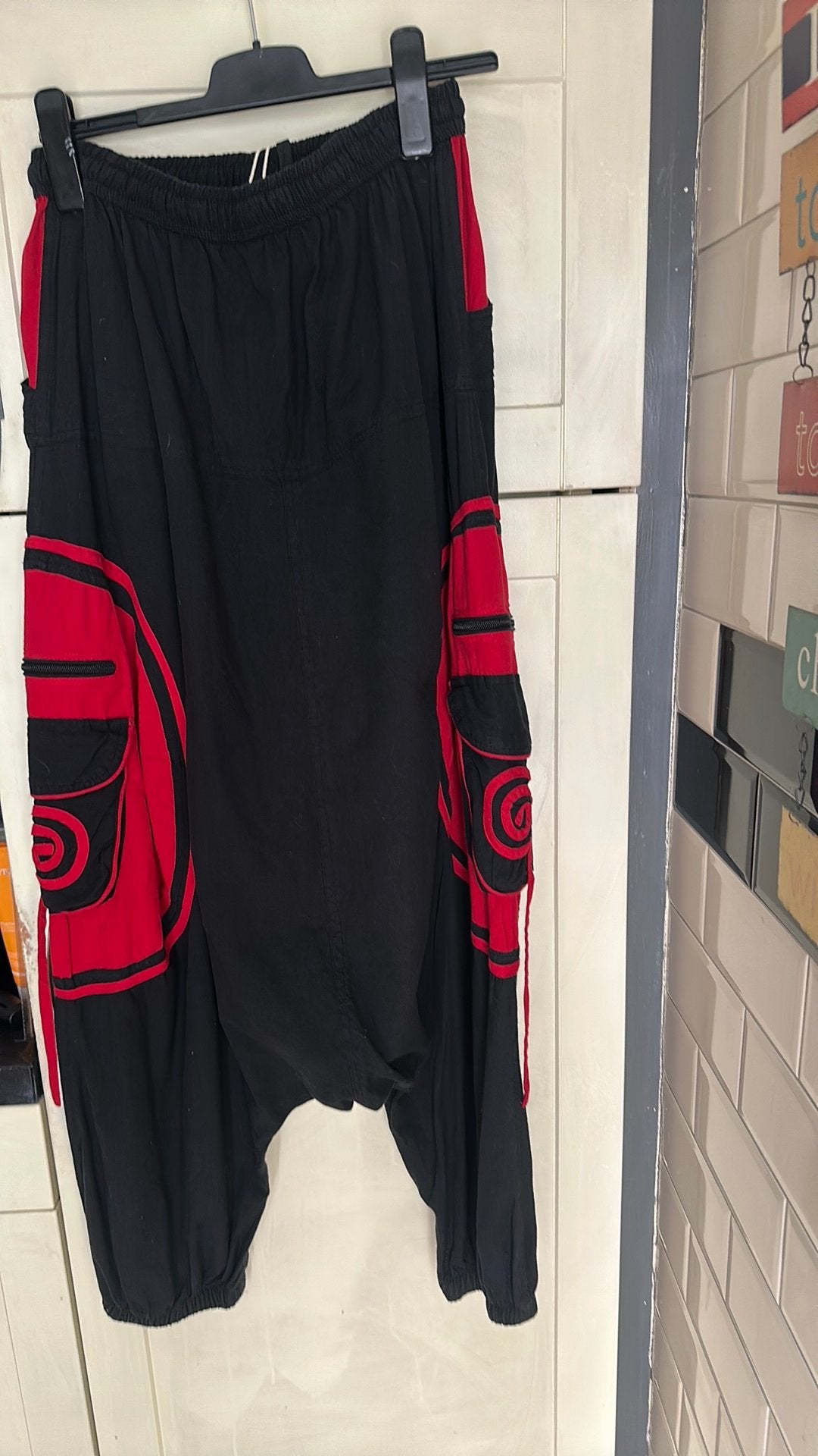 Gave harembroek Festivalbroek PURE, Ophalen of Verzenden, Nieuw, Zwart, Lang