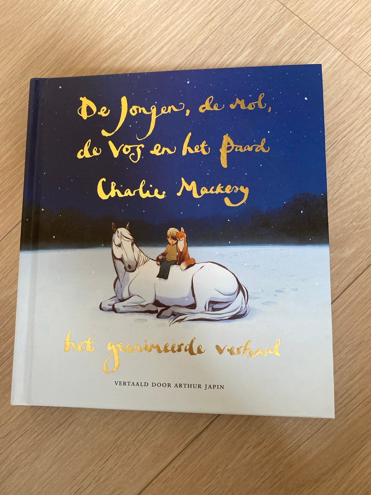 De Jongen, de Mol, de Vos en het Paard - Charlie Mackesy, Boeken, Ophalen of Verzenden, Zo goed als nieuw