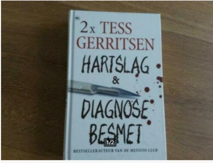 Tess Gerritsen, Hartslag & Diagnose besmet, Boeken, Ophalen of Verzenden, Zo goed als nieuw