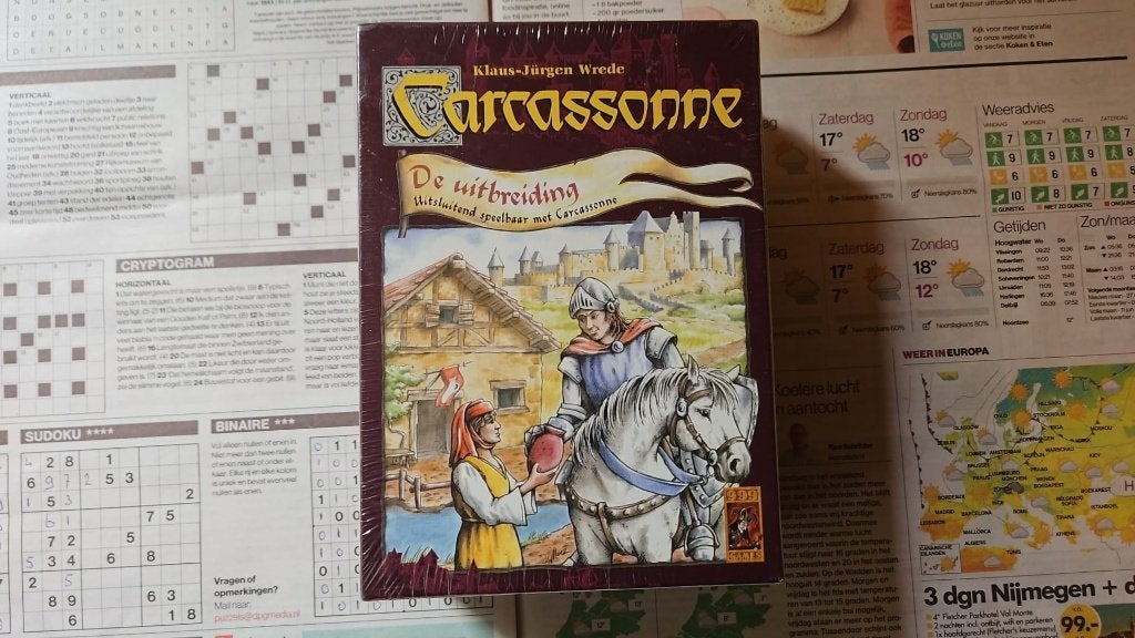 bordspel seal Carcassonne de uitbreiding 999 games, Hobby en Vrije tijd, Gezelschapsspellen | Bordspellen, Vijf spelers of meer