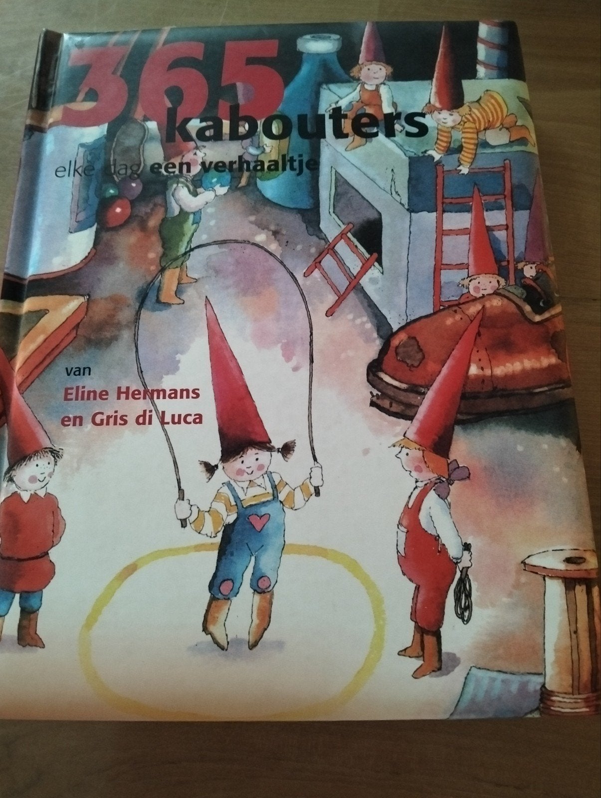 365 Kabouters: Elke dag een verhaaltje - Eline Hermans, Boeken, Ophalen of Verzenden, Gelezen, Eline Hermans, 3 tot 4 jaar