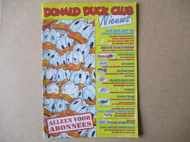 adv9726 donald duck weekblad bijlage 115, Eén stripboek, Ophalen, Gelezen