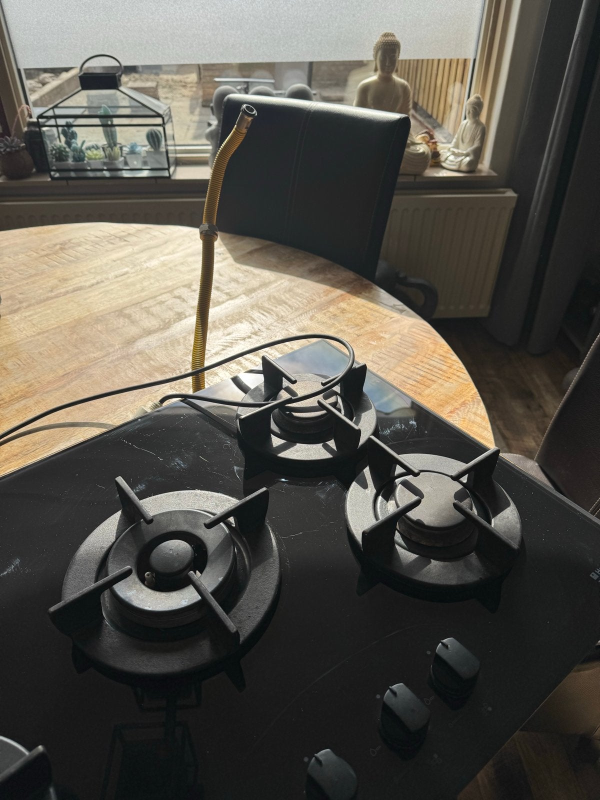 Goed werkend inbouw gasfornuis, Witgoed en Apparatuur, Ophalen, Gebruikt, Inbouw, Gas