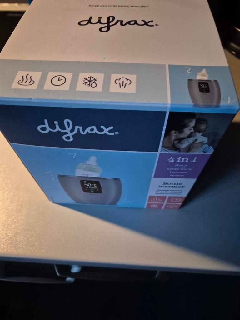Difrax flessenwarmer, Kinderen en Baby's, Babyvoeding en Toebehoren, Ophalen, Zo goed als nieuw, Flessen- of potjesverwarmer
