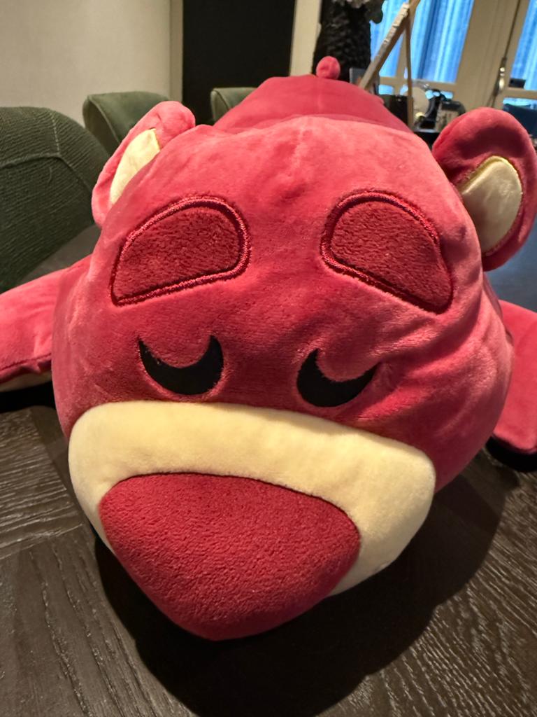 Knuffel Lotso, Ophalen of Verzenden, Overige figuren, Zo goed als nieuw, Knuffel