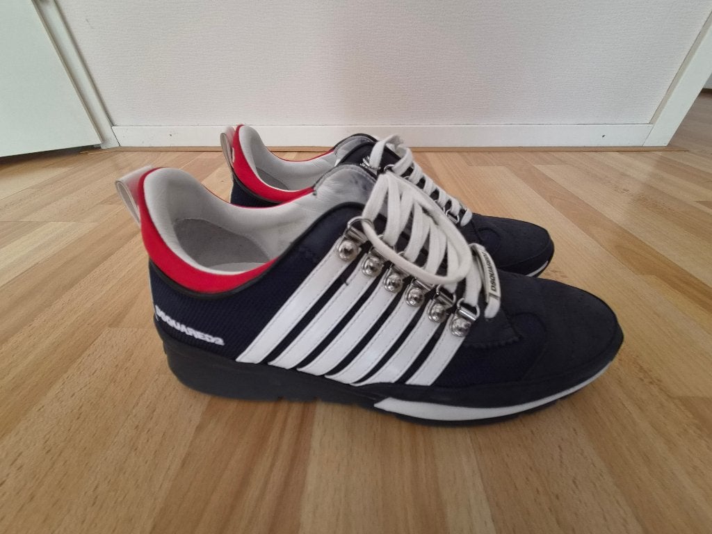 Dsquared sneakers, maat 41, Kleding | Heren, Schoenen, Dsquared2, Blauw, Ophalen of Verzenden, Sneakers of Gympen