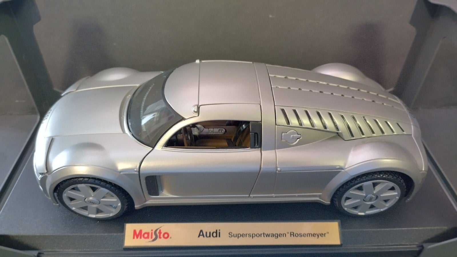 Audi Rosemeyer 1;18 Maisto Pol, Hobby en Vrije tijd, Modelauto's | 1:18, Maisto, Auto, ., Nieuw