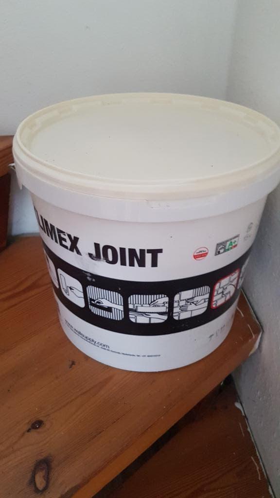 Klimex joint voegmortel Hornbach zandkleur, Ophalen of Verzenden, Zo goed als nieuw, Natuurstenen