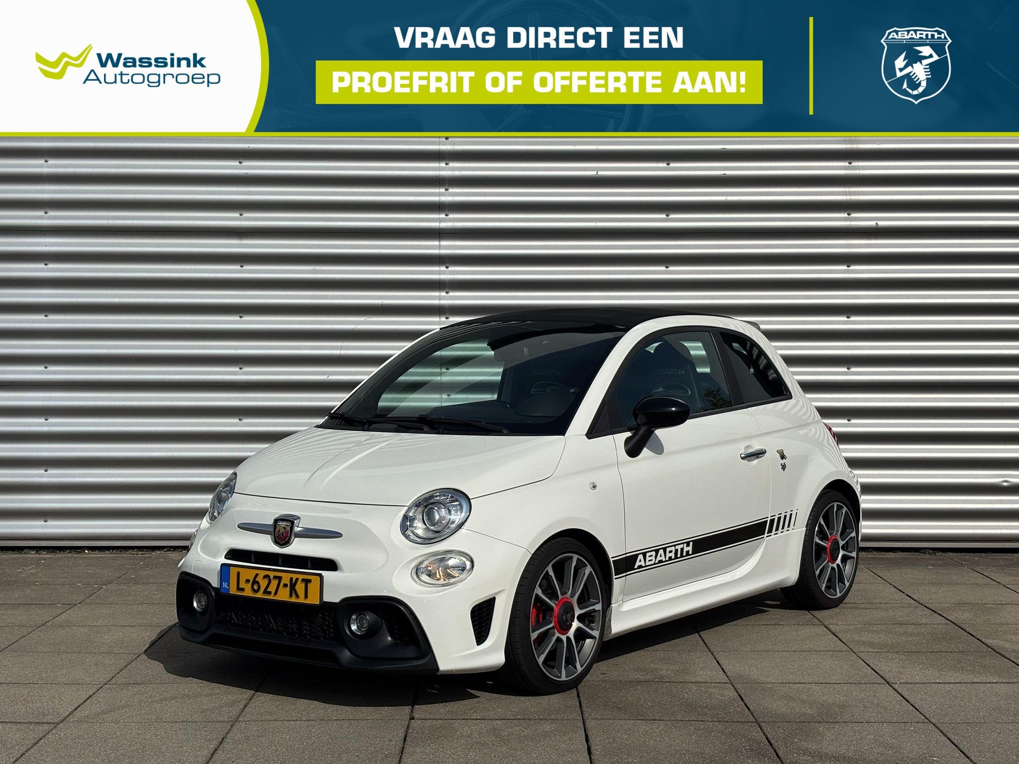 Fiat 500 C 1.4 T-Jet Abarth Turismo Cabrio | Automaat | Navi