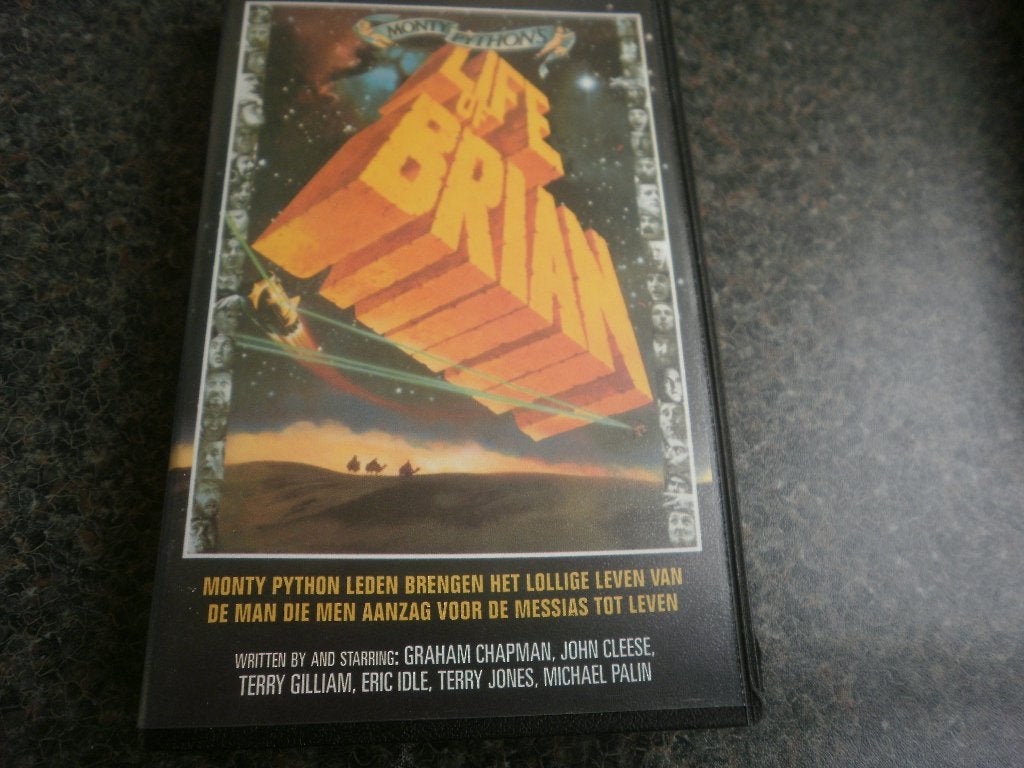 MONTY PYTHON "The Life of Brian" Top Komedie Op VIDEO!, Verzenden, Zo goed als nieuw, Komedie, Vanaf 6 jaar