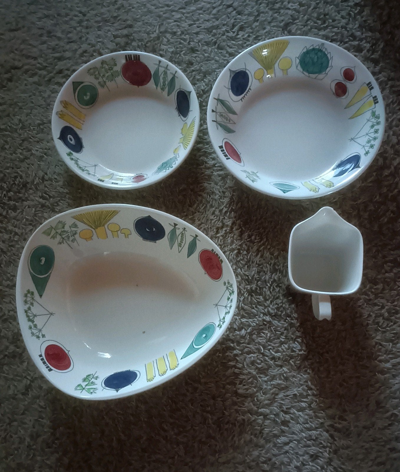 Rorstrand Picknick 3  items  1x Dineca, Ophalen of Verzenden