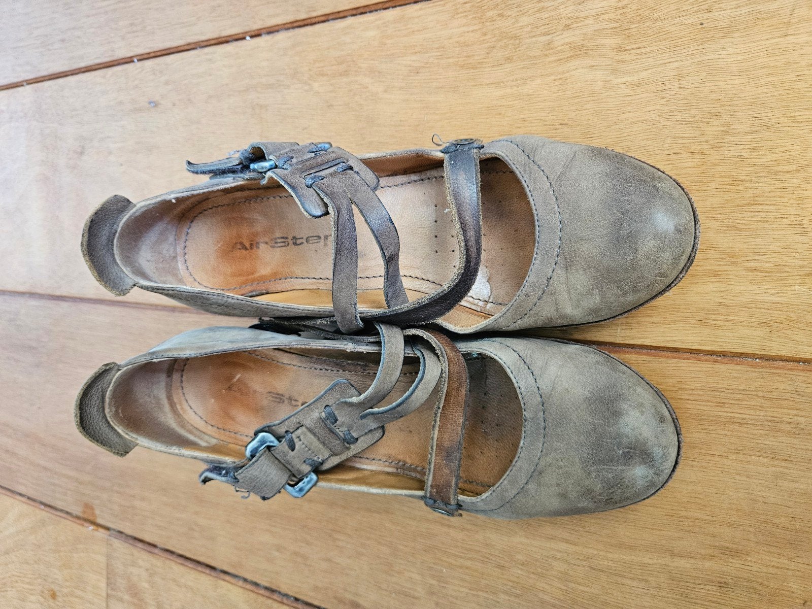 Airstep schoenen, mt. 40, Schoenen met lage hakken, Beige, Airstep, Ophalen of Verzenden