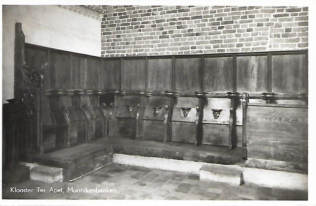 Ter Apel- -Monnikenbanken, Klooster., Verzenden, 1960 tot 1980, Ongelopen, Groningen