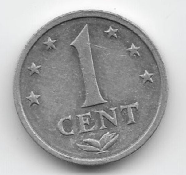 Nederlandse Antillen 1 cent 1979 KM# 8a, Verzenden, Midden-Amerika, Losse munt