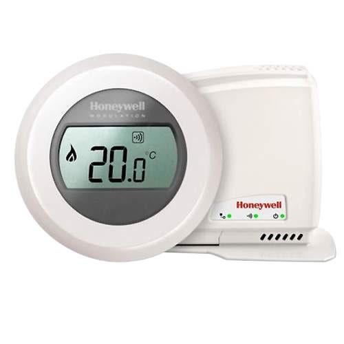 Honeywell Round modulation + Gateway, Ophalen of Verzenden, Slimme thermostaat, Zo goed als nieuw