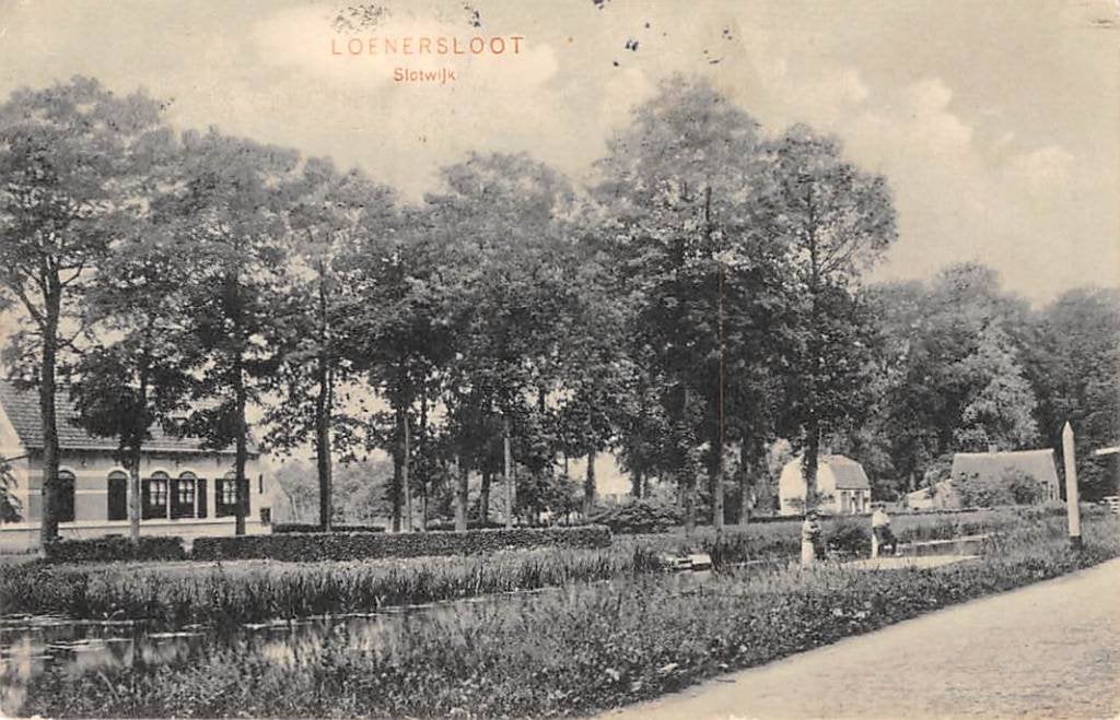 Loenen  Loenersloot Slotwijk Kleinrondstempel 26 JUL 10, Verzenden, Voor 1920, Gelopen, Utrecht