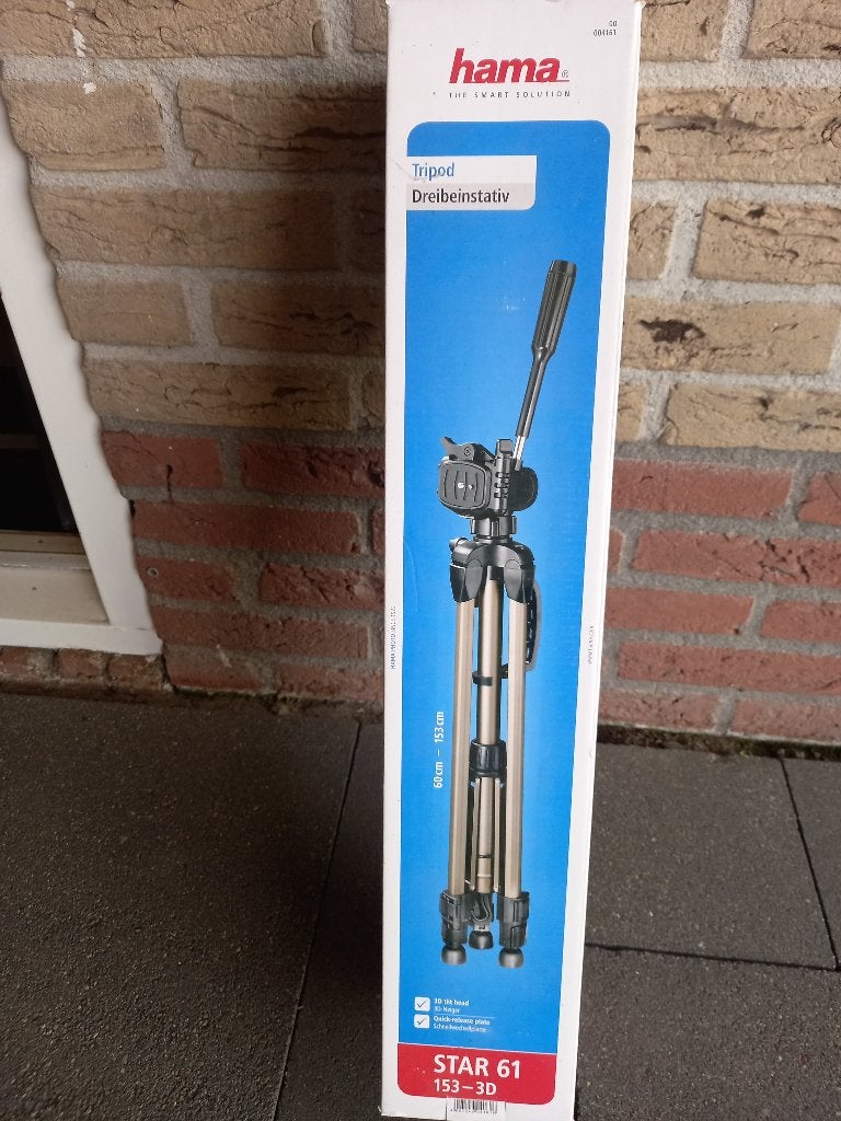 foto / film statief, Ophalen of Verzenden, Nieuw, Minder dan 150 cm, Driepoot