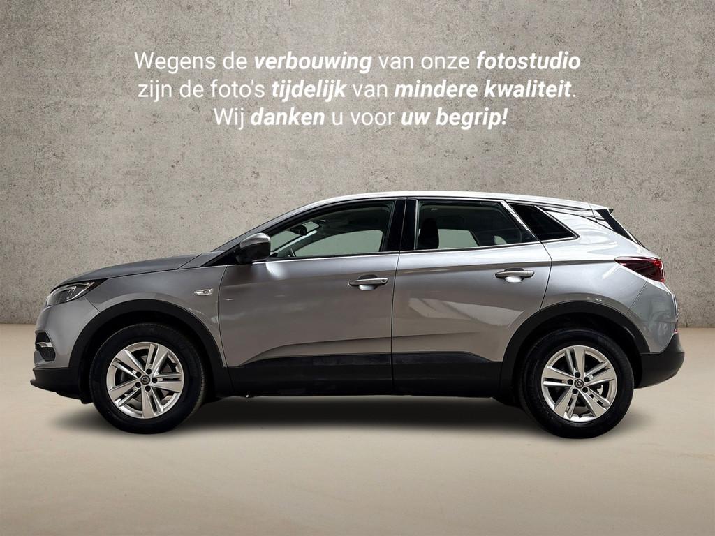Opel Grandland X 1.2 Turbo Sport (APPLE CARPLAY, NAVIGATIE,, Auto's, Opel, Voorwielaandrijving, 12 maanden, Stof, Gebruikt