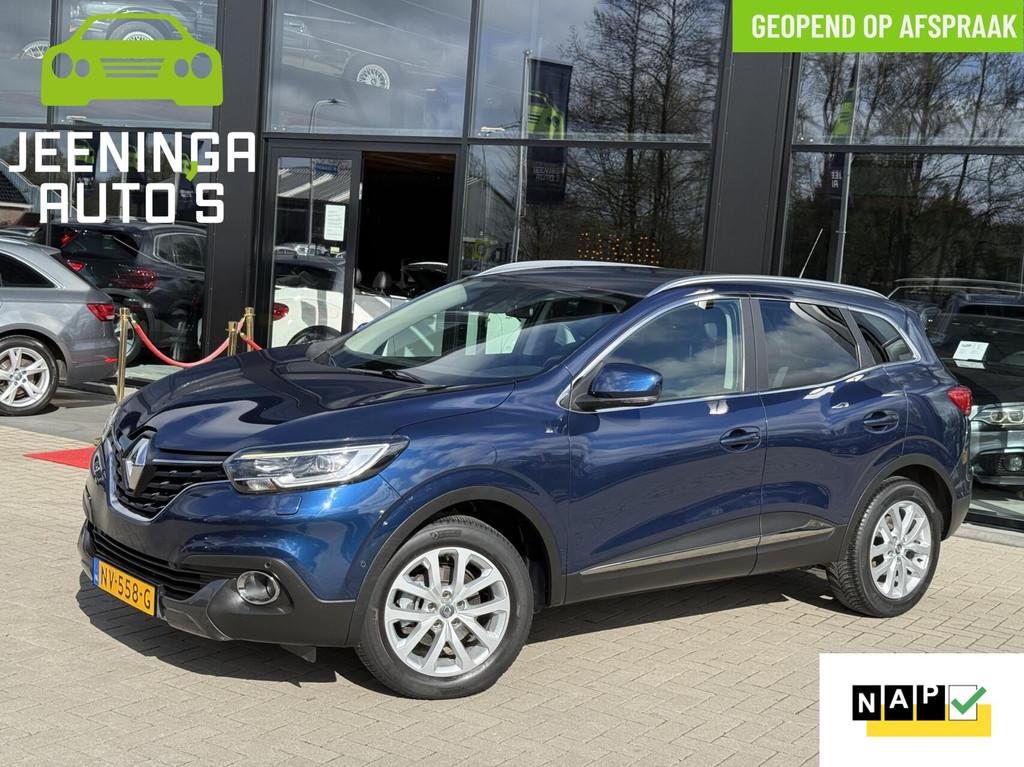 Renault Kadjar TCe 130 Intens|Camera|Dodehoek|ElekTrekhaak|N, Kadjar, Stof, Gebruikt, 4 cilinders